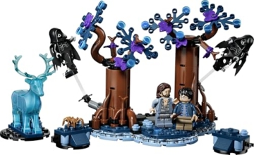 LEGO Harry Potter Verbotener Wald: Expecto Patronum Spielzeug - Modell mit 2 Dementoren, Hirsch und 2 Minifiguren inkl. Sirius Black - Geschenk für Mädchen, Jungen & Fans ab 7 Jahren - 76475 - 10