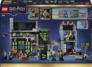 LEGO Harry Potter Zaubererläden in der Winkelgasse Spielzeug - Miniatur Modellbau mit 8 Minifiguren & sammelbarem Patronus - Kinderzimmer Deko - Geschenk für Mädchen, Jungen & Fans ab 8 Jahren - 76471 - 12