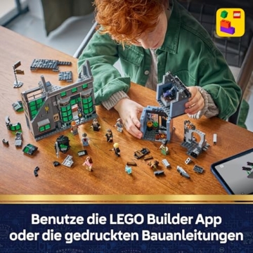 LEGO Harry Potter Zaubererläden in der Winkelgasse Spielzeug - Miniatur Modellbau mit 8 Minifiguren & sammelbarem Patronus - Kinderzimmer Deko - Geschenk für Mädchen, Jungen & Fans ab 8 Jahren - 76471 - 8
