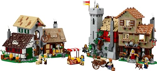 LEGO Icons 10332 Mittelalterlicher Stadtplatz Wohndekoration für Erwachsene - 2