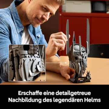 LEGO Icons 11373 Der Herr der Ringe: Saurons Helm, bauset - 3