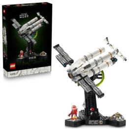 LEGO Icons Der Astronaut - Miniatur Raumschiff Modellbau für Erwachsene - Austellungsset inkl. Ryland Grace Minifigur & Rocky Figur - Science Fiction Geschenk für Film- und Buchfans - 11389 - 1
