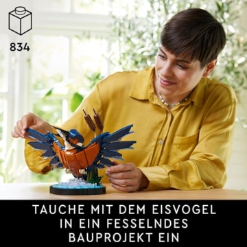 LEGO Icons 10331 „Eisvogel“ – Natur fürs Regal