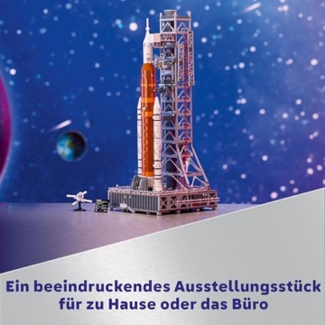 LEGO Icons NASA Artemis Startrampe, Geschenk, Dekoration fürs Wohnzimmer oder Büro, Bauset für Erwachsene, mit Orion-Raumkapsel und Startrampe, Sammlerstück 10341 - 6