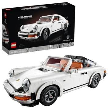 LEGO Icons Porsche 911 Modellauto für Erwachsene, Rennauto Modellbausatz zum Sammeln 10295 - 1