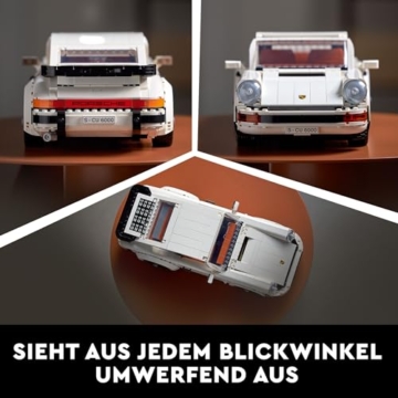 LEGO Icons Porsche 911 Modellauto für Erwachsene, Rennauto Modellbausatz zum Sammeln 10295 - 5