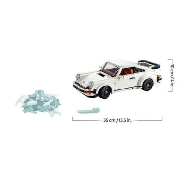 LEGO Icons Porsche 911 Modellauto für Erwachsene, Rennauto Modellbausatz zum Sammeln 10295 - 8