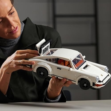 LEGO Icons Porsche 911 Modellauto für Erwachsene, Rennauto Modellbausatz zum Sammeln 10295 - 9
