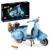 LEGO Icons Vespa 125, Motorrad-Modell zum Bauen, Vintage Roller aus Italien, Modellbausatz für Erwachsene, Austellungsstück als Zimmer-Deko, Geschenke für Frauen und Männer 10298 - 1