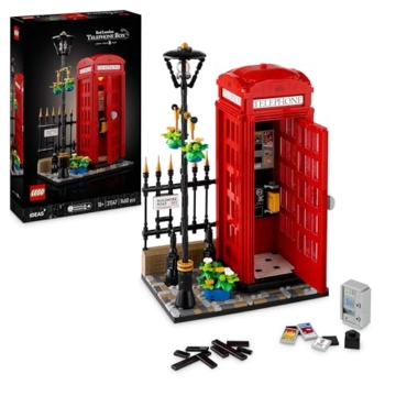 LEGO Ideas 21347 Londoner Telefonzelle, Heimdekoration für Anglophile - 1