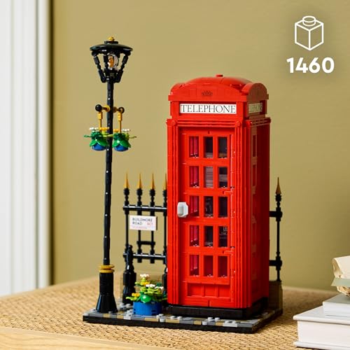 LEGO Ideas 21347 Londoner Telefonzelle, Heimdekoration für Anglophile - 2