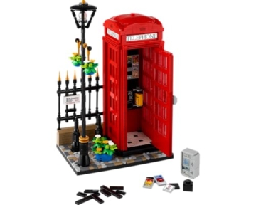 LEGO Ideas 21347 Londoner Telefonzelle, Heimdekoration für Anglophile - 4