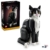 Lego Ideas 21349 Schwarz-weiße Katze, Wohnaccessoire, Geschenkidee für Tierliebhaber und Katzenfreunde, Sammlermodell, kreative Aktivität, Bausatz für Erwachsene - 1