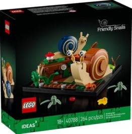 LEGO® Ideas 40788 – Niedliche Schnecken - limitiertes und Exklusives Set - 1