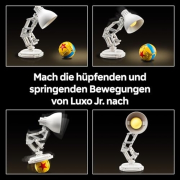 LEGO Ideas Disney Pixar Set - Modellbau für Erwachsene - 3D Puzzle mit versteckten Filmreferenzen - DIY Schreibtisch Deko - Geschenkidee für Sammler 21357 - 5