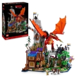 LEGO Ideas Dungeons & Dragons: Die Sage vom Roten Drachen, Bauset für Erwachsene, Dungeons and Dragons Geschenkideen für Fans, Fantasy-Bauset, kreative Aktivität 21348 - 1