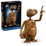 LEGO Ideas E.T. the Extra-Terrestrial - Modellbau für Erwachsene inklusive Alien Figur, künstlichen Topfpflanzen & Leuchtstein - Nostalgisches Geschenk für Sci-Fi Filmfans - 21370 - 1