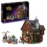 LEGO Ideas Hocus Pocus: Das Hexenhaus der Sanderson-Schwestern Set, Bausatz zum Sammeln für Erwachsene mit Haus, 6 Minifiguren und Zubehör, Frauen und Männer 21341 - 1