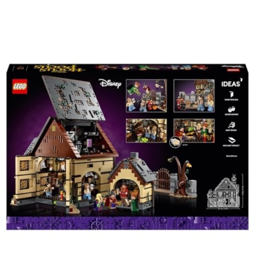 LEGO Ideas Hocus Pocus: Das Hexenhaus der Sanderson-Schwestern Set, Bausatz zum Sammeln für Erwachsene mit Haus, 6 Minifiguren und Zubehör, Frauen und Männer 21341 - 7