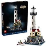 Lego Ideas Motorized Lighthouse 21335 - Modellbausatz für Erwachsene, komplett mit drehbaren Lichtern, urigem Häuschen und Einer geheimnisvollen Höhle, kreative Geschenkidee - 1