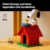 LEGO Ideas Peanuts: Snoopys Hundehütte - Modellbau für Erwachsene Snoopy und Woodstock Figuren - DIY Deko für Schreibtisch oder Regal - Geschenkidee für Fans - 21368 - 2