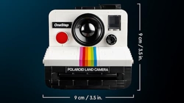 LEGO Ideas Polaroid OneStep SX-70 Kamera-Set für Erwachsene, Sammlerstück mit authentischen Details, kreative Beschäftigung, Fotografie-Geschenke für Männer, Frauen, Ihn, Sie & Teenager 21345 - 7