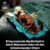 LEGO Ideas Schwimmende Otter - Modellbau für Erwachsene - 3D Puzzle mit Seeotter Figuren (Mutter & Jungtier) - DIY Deko für Regal oder Wohnraum - Geschenkidee für Kunst- & Bastelfans - 21366 - 2