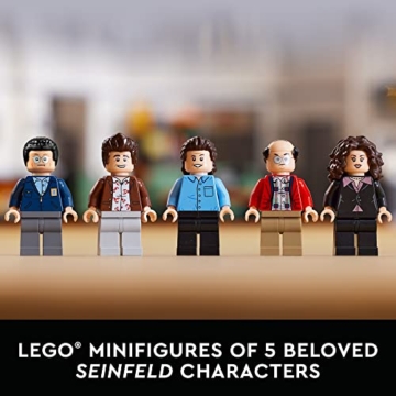 Lego Ideas Seinfeld 21328 Building Kit; Collectible Display Model; Delightful 1990s Nostalgia Gift for Adults (1,326 Pieces) - 5