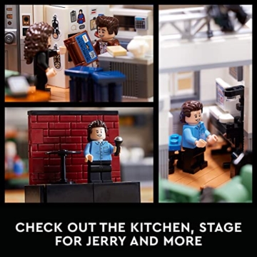 Lego Ideas Seinfeld 21328 Building Kit; Collectible Display Model; Delightful 1990s Nostalgia Gift for Adults (1,326 Pieces) - 7