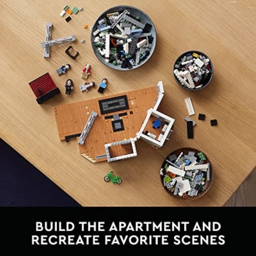 Lego Ideas Seinfeld 21328 Building Kit; Collectible Display Model; Delightful 1990s Nostalgia Gift for Adults (1,326 Pieces) - 8