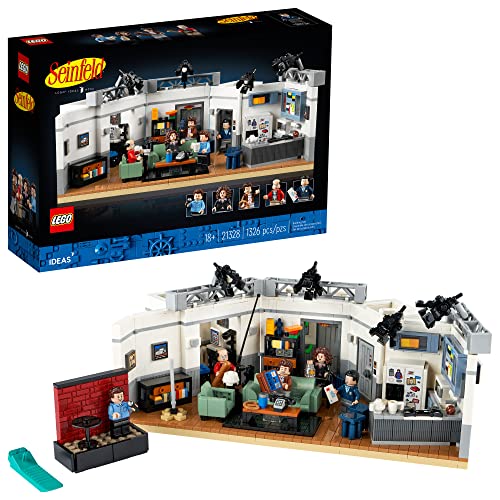 Lego Ideas Seinfeld 21328 Building Kit; Collectible Display Model; Delightful 1990s Nostalgia Gift for Adults (1,326 Pieces) - 1