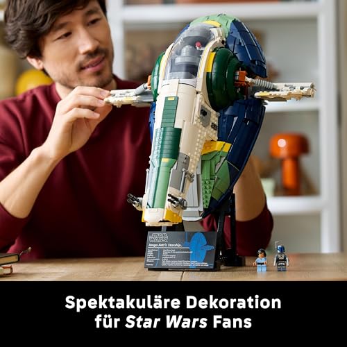 LEGO Jango Fett Starship - Starwars Slave 1 LEGO 75409, Jango Fetts Sternenschiff der Firespray-Klasse (inkl. bedruckter Fliese) - 2