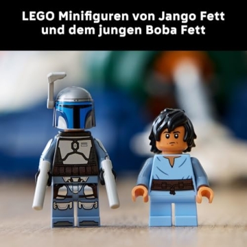 LEGO Jango Fett Starship - Starwars Slave 1 LEGO 75409, Jango Fetts Sternenschiff der Firespray-Klasse (inkl. bedruckter Fliese) - 7
