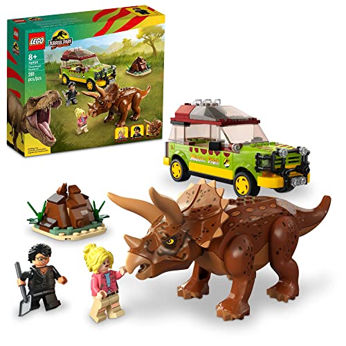LEGO Jurassic World 76959 - Triceratops-Forschung (281 Teile) - 1