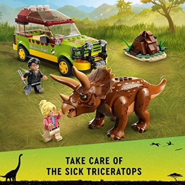 LEGO Jurassic World 76959 - Triceratops-Forschung (281 Teile) - 4