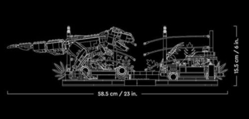 Lego Jurassic World Ausbruch des T Rex (76956) - 6
