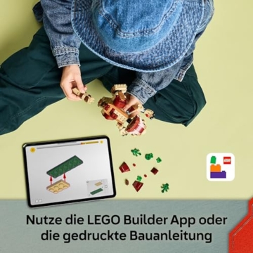 LEGO Jurassic World Babydinosaurier Dolores: Aquilops – Spielzeug-Dinosaurier zum Bauen und Spielen mit Spielpflanze – Geschenk für Kinder ab 7 Jahren und Fans des Films Die Wiedergeburt – 76970 - 7