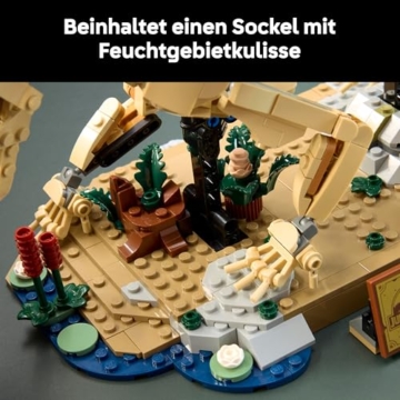LEGO Jurassic World Dinosaurier-Fossilien: Triceratops - Modellbau für Erwachsene mit der Minifigur Dr. Gerry Harding - DIY Deko fürs Regal - Geschenkidee für Jurassic Park Fans - 77985 - 6
