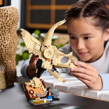 LEGO Jurassic World Dinosaurier-Fossilien: Triceratops-Schädel Modell, Dinosaurier Spielzeug für Jungen und Mädchen ab 9 Jahren, Geschenk für Kinder und Jurassic World Fans 76969 - 9