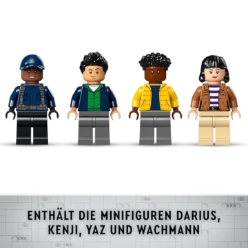 LEGO Jurassic World Dinosaurier-Missionen: Allosaurus-Transporter, Dino-Spielset, Geschenkidee für Kinder mit den Minifiguren Kenji, Darius und Yaz, für Jungen und Mädchen ab 8 Jahren 76966 - 5