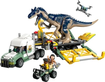 LEGO Jurassic World Dinosaurier-Missionen: Allosaurus-Transporter, Dino-Spielset, Geschenkidee für Kinder mit den Minifiguren Kenji, Darius und Yaz, für Jungen und Mädchen ab 8 Jahren 76966 - 10