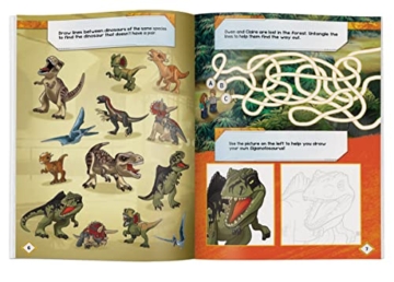 Lego Jurassic World Dominion Activity Landscape Box: Owen VS. Delacourt - 3