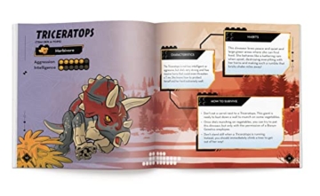 Lego Jurassic World Dominion Activity Landscape Box: Owen VS. Delacourt - 8