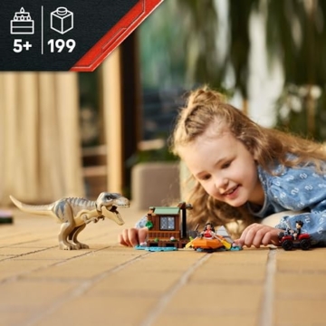 LEGO Jurassic World Flucht vor dem T.Rex - 76975 LEGO T-Rex mit Polybag-Geschenk, Jurassic Park Set Dinosaurier ab 8 Jahre - Neuheiten 2025 - 2