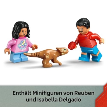 LEGO Jurassic World Raptor: Verfolgungsjagd mit dem Geländewagen – 2 Dinosaurier Figuren, Auto, 2 Minifiguren – Geschenk für Jungen und Mädchen ab 6 Jahren, Fans des Films „Die Wiedergeburt“ – 76972 - 6