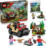 LEGO Jurassic World Raptor: Verfolgungsjagd mit dem Geländewagen - 76972 LEGO Raptor mit Polybag-Geschenk, Jurassic Park Set Dinosaurier ab 7 Jahre - Neuheiten 2025 - 1