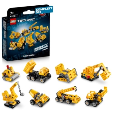 LEGO Mächtige Maschinen - LEGO 42233 Komplett Set mit Allen 8 Modellen - 1