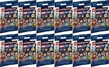LEGO Marvel Serie 1 Komplettes Set mit 12 Minifiguren 71031