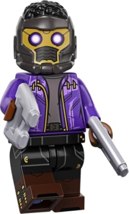 Lego Marvel Studios Series T’Challa Star-Lord Minifigure 71031 - 1
