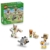 LEGO Minecraft Angriff des Hühnerreiters in der Wüste - Spielzeug mit 6 Figuren inkl. Eisengolem & Baby Wolf - Zimmerdeko für Kinder - Gaming Geschenk für Jungen, Mädchen und Fans ab 9 Jahren - 21592 - 1